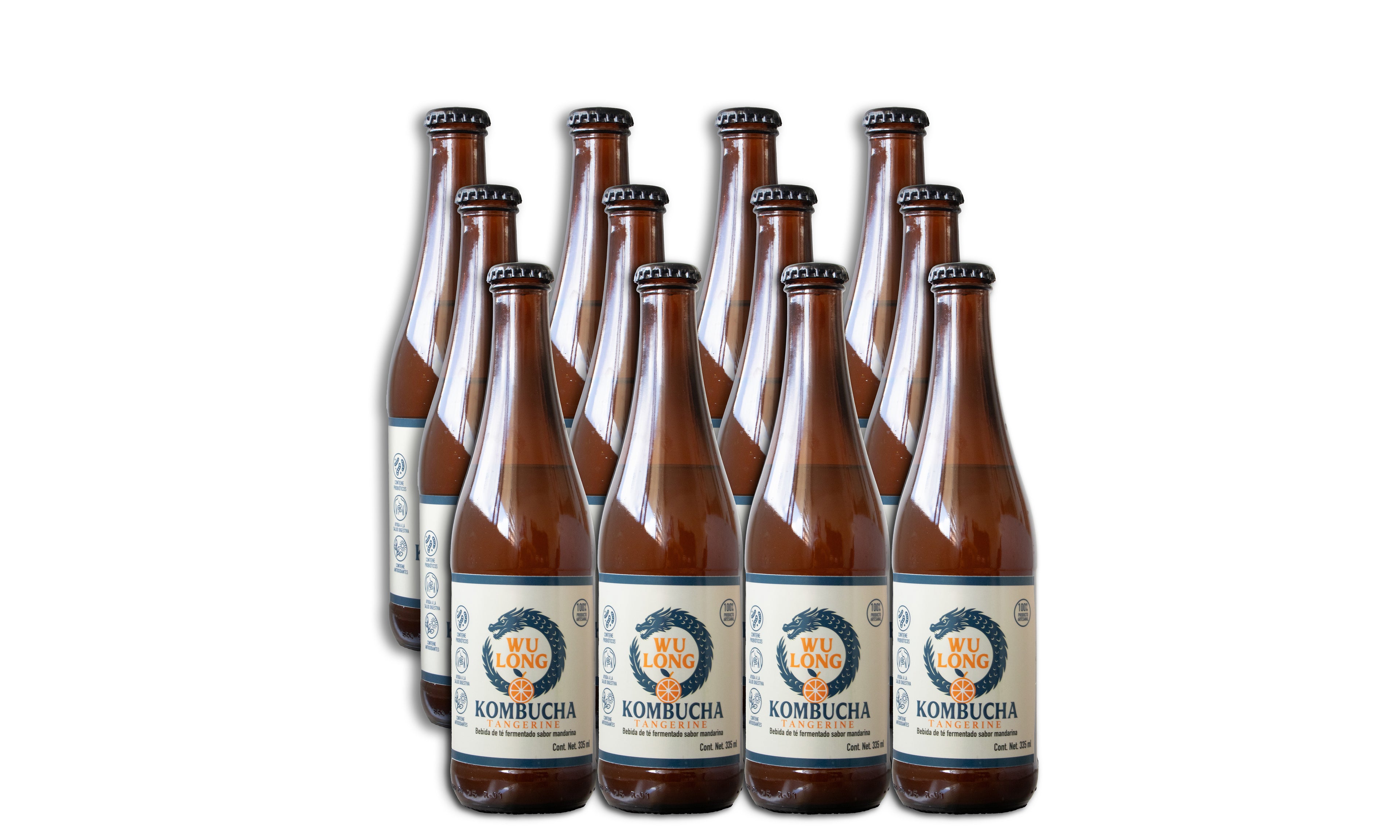 12 pack Kombucha Wulong Mandarina